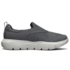 Go Walk Evolution Ultra Low-Top „Grau-Weiß“