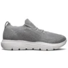 Go Walk Evolution Ultra Low-Top „Hellgrau-Weiß“