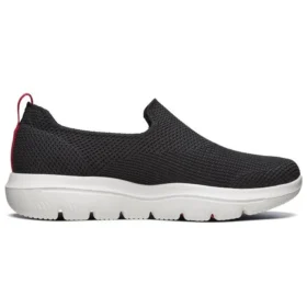 Go Walk Evolution Ultra Low Top Schwarz/Rot