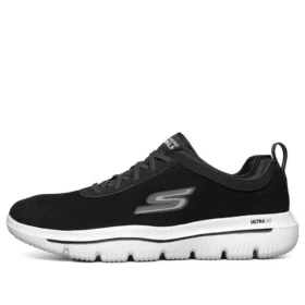 Go Walk Evolution Ultra Low-Top „Schwarz Weiß“