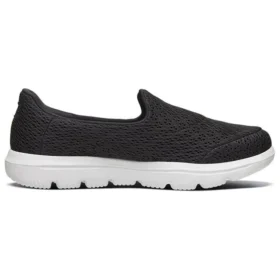 Go Walk Evolution Ultra Slipper „Schwarz-Weiß“