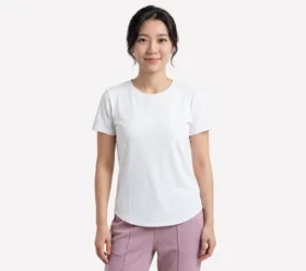 Go Walk Luxe Rib Tee