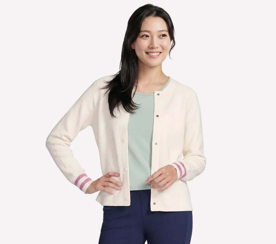 Go Walk Reflection Sweater Bomber Go Walk Reflection Sweater Bomber
