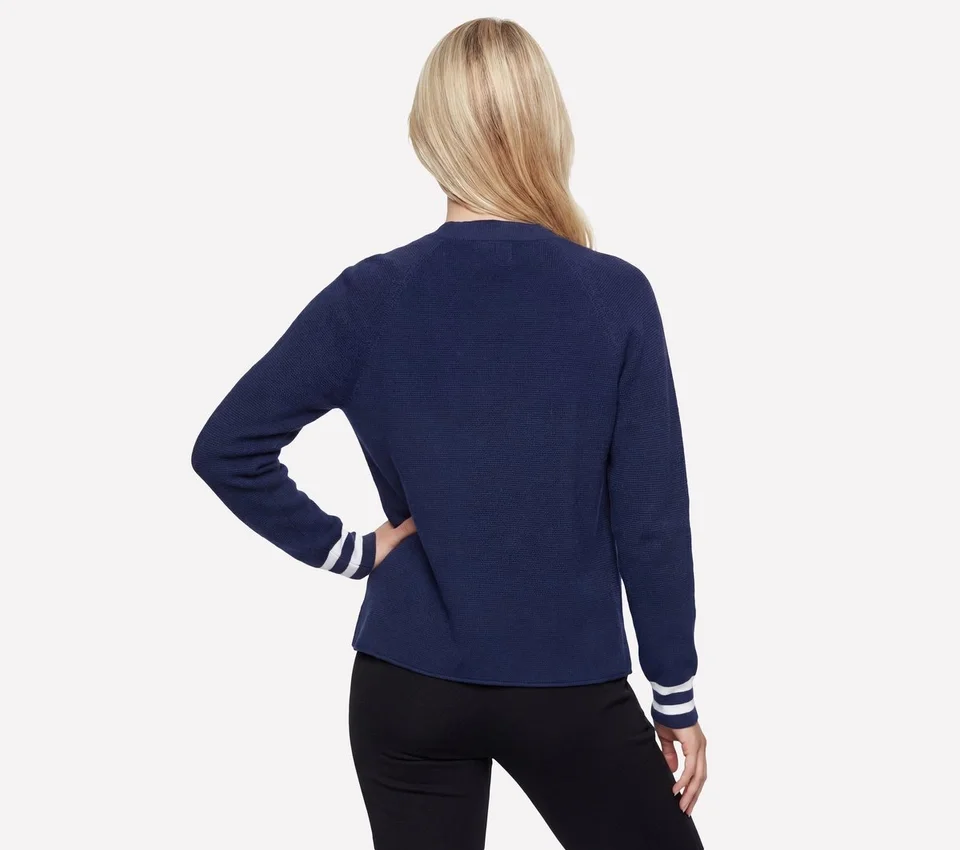 Go Walk Reflection Sweater Bomber Go Walk Reflection Sweater Bomber