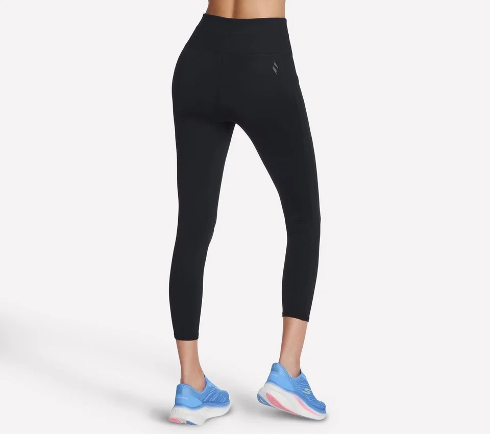 Go Walk Rib Mix 7/8-Leggings mit hoher Taille Go Walk Rib Mix 7/8-Leggings mit hoher Taille