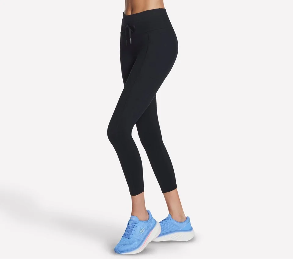 Go Walk Rib Mix 7/8-Leggings mit hoher Taille Go Walk Rib Mix 7/8-Leggings mit hoher Taille