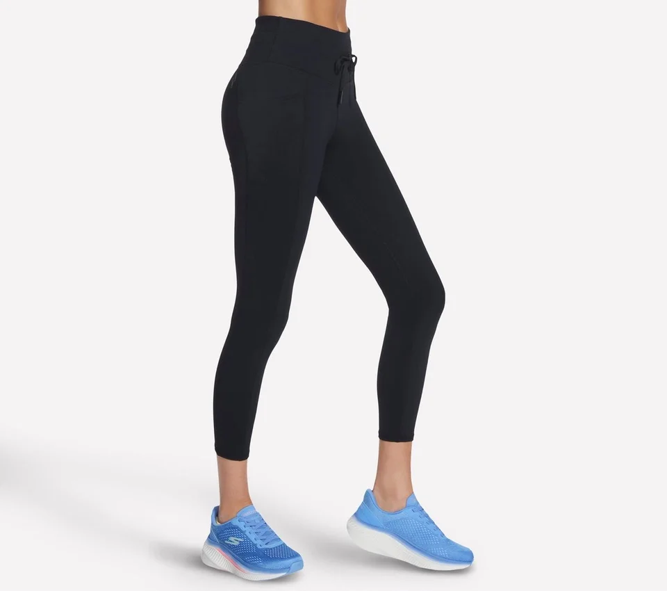 Go Walk Rib Mix 7/8-Leggings mit hoher Taille Go Walk Rib Mix 7/8-Leggings mit hoher Taille