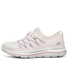 Go Walk Stretch Fit Laufschuhe Weiß/Rosa/Lila