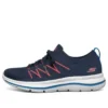 Go Walk Stretch Fit Sportschuhe Blau/Weiß/Orange