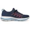 Go Walk Stretch Fit Sportschuhe Blau/Weiß/Orange