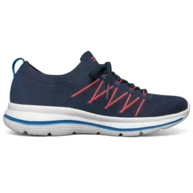 Go Walk Stretch Fit Sportschuhe Blau/Weiß/Orange