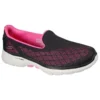 GOwalk 6 Cosmic Force Loafers Schwarz/Rosa