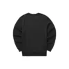 Grafik-Crew-Pullover „Schwarz Weiß Rosa Blau Grau“