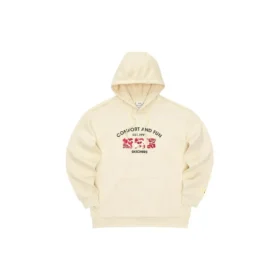 Grafik-Hoodie „Schwarz Grün Beige Rot Grau“