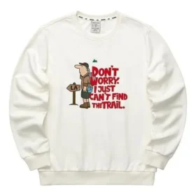 Grafik-Sweatshirt mit Rundhalsausschnitt „White Black Red“
