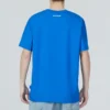 Grafik-T-Shirt „Blue White“