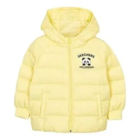 Grafikjacke mit Logo-Print „Gelb Schwarz Weiß“