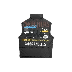 Graphic Vest „Black Yellow Blue“