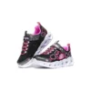 Heart Lights Low-Top K Schwarz/Pink