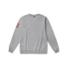 Herren-Pullover von Skechers mit Alphabet-Print, grau