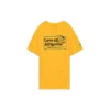 Herren Skechers Alphabet Printing Knit Kurzarm-Shirt Gelb