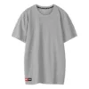Herren Skechers Kurzarm Grau