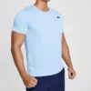 Herren Skechers Trainings- und Laufschuhe aus Strick, kurzärmelig, blau