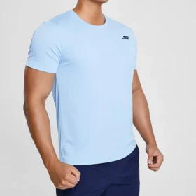 Herren Skechers Trainings- und Laufschuhe aus Strick, kurzärmelig, blau