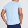 Herren Skechers Trainings- und Laufschuhe aus Strick, kurzärmelig, blau