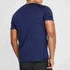 Herren Skechers Trainings- und Laufschuhe aus Strick, kurzärmelig, blau