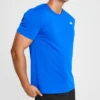 Herren Skechers Trainings- und Laufschuhe aus Strick, kurzärmelig, blau