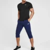 Herren Skechers Trainings- und Laufschuhe aus Strick, kurzärmelig, schwarz