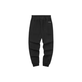 Hilarious Monster Series Einfarbige Strickhose mit Kordelzug „Schwarz“