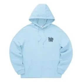 Hoodie mit Aufdruck „Blue Black“