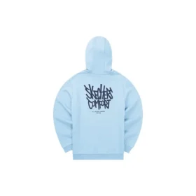 Hoodie mit Aufdruck „Blue Black“
