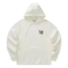 Hoodie mit Aufdruck „White Green“