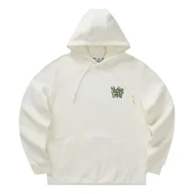 Hoodie mit Aufdruck „White Green“