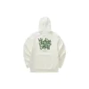 Hoodie mit Aufdruck „White Green“