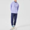 Hoodie mit Grafik „Purple White“