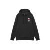 Hoodie mit Kordelzug und Cartoon-Grafik „Navy Black White Grey“