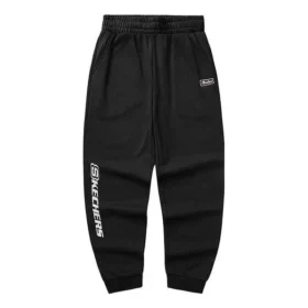 Hose mit Logo-Print „Schwarz“ Hose mit Logo-Print „Schwarz“