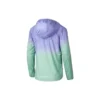 Jacke mit durchgehendem Reißverschluss „Green Purple“