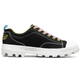 Jeremyville x Skechers Roadies Low-Top-Canvas-Schuhe Schwarz Jeremyville x Skechers Roadies Low-Top-Canvas-Schuhe Schwarz