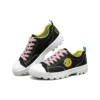 Jeremyville x Skechers Roadies Low-Top-Canvas-Schuhe Schwarz