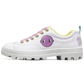 Jeremyville x Skechers Roadies Low-Top-Canvas-Schuhe Weiß Jeremyville x Skechers Roadies Low-Top-Canvas-Schuhe Weiß