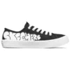 Jeremyville x Skechers V“Lites Low-Top-Sneaker Schwarz/Weiß