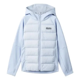 Kapuzen-Daunenjacke „Teal“