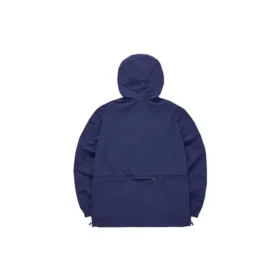 Kapuzen-Windjacke, leichte, dünne Freizeitjacke „Blau-Weiß“