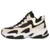 Klobige Schuhe „Beige Black“