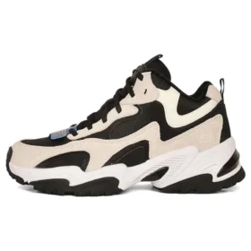 Klobige Schuhe „Beige Black“